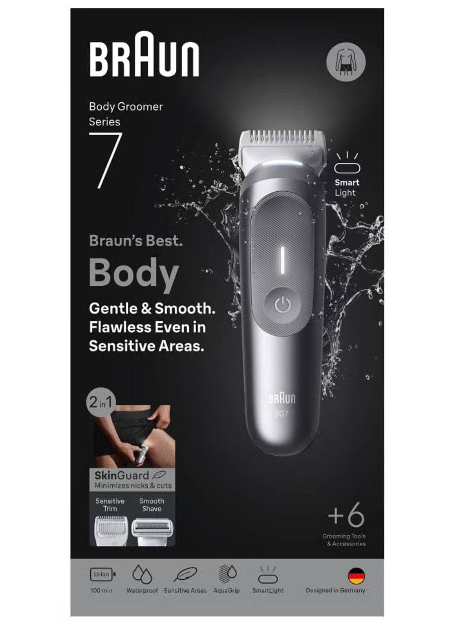 Braun Body Groomer 7 7550