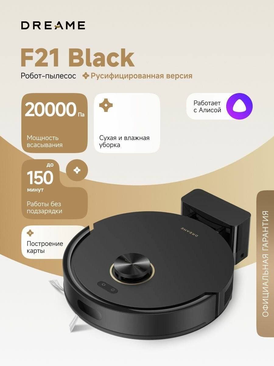 Dreame F21 Black Robot Changyutgich